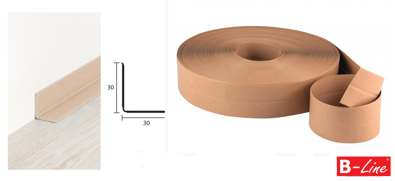 Lišty soklové - BOLTA PVC