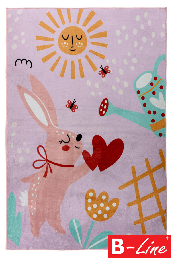 Kusový koberec Magic Kids 106 Loving Rabbit