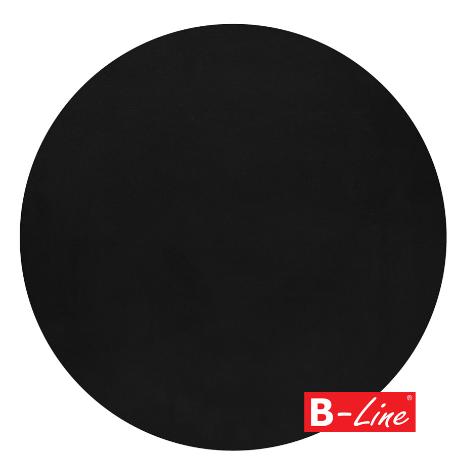 Kusový koberec Pouffy 5100 Black/kruh