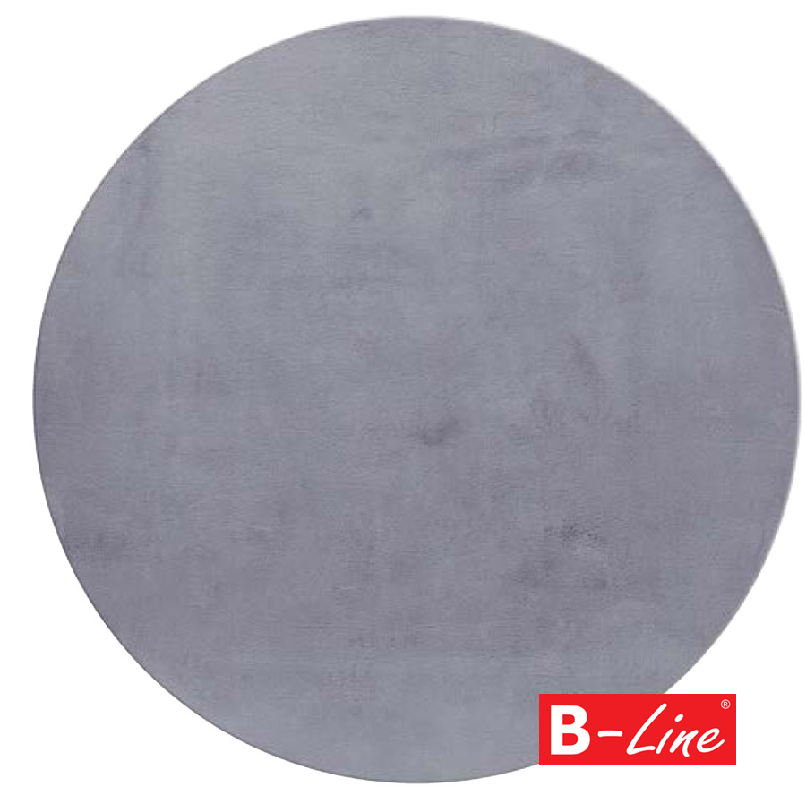 Kusový koberec Pouffy 5100 Grey/kruh