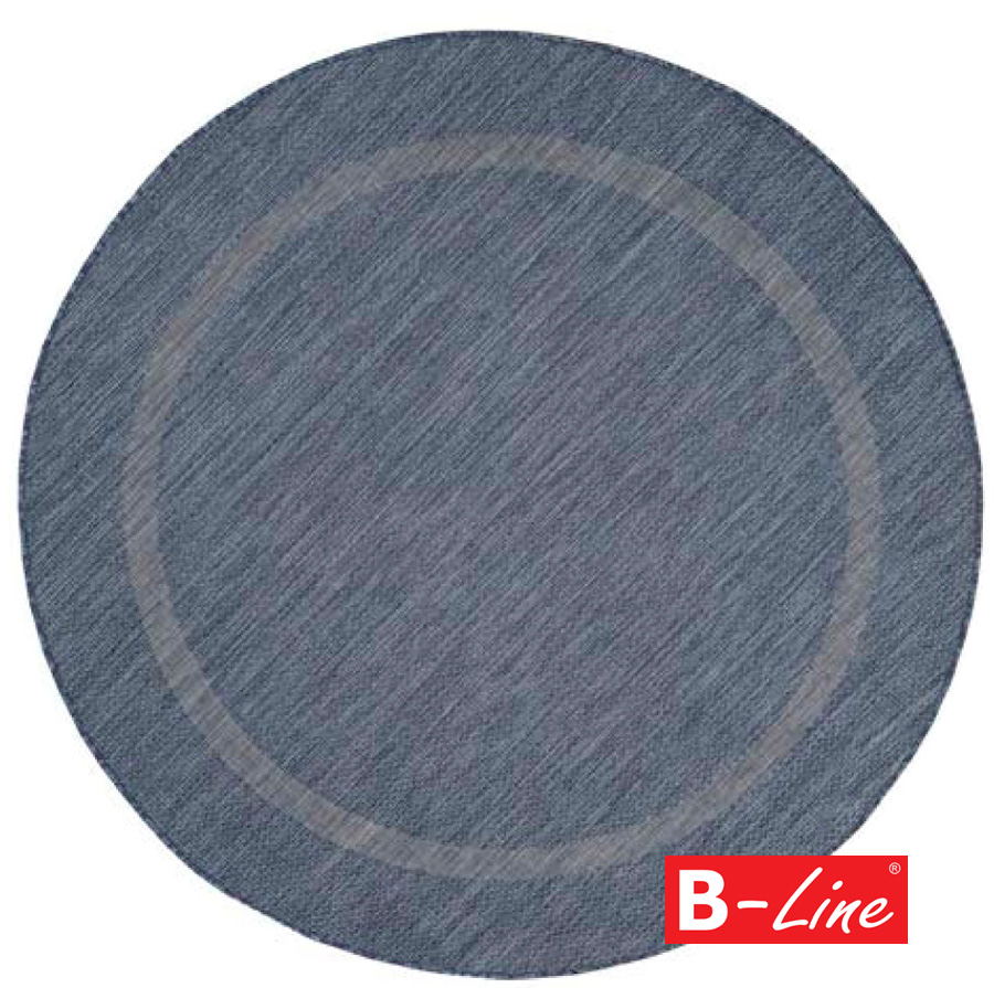 Kusový koberec Relax 4311 Blue/kruh