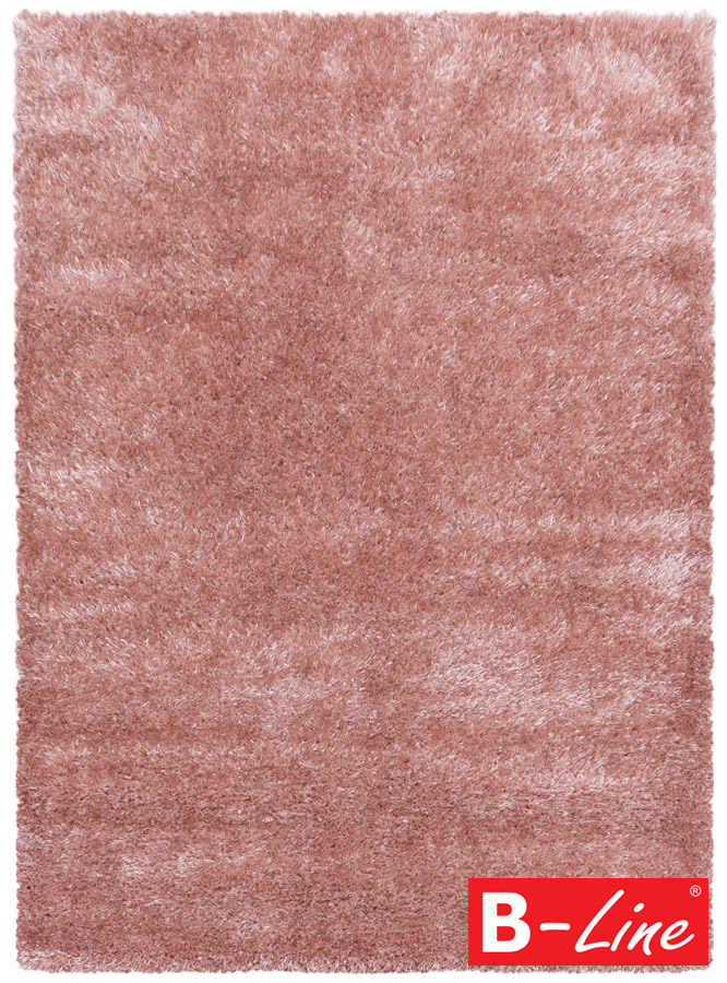 Kusový koberec Brillant Shaggy 4200 Rose