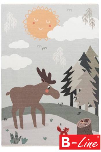 Kusový koberec Greta 627 Moose