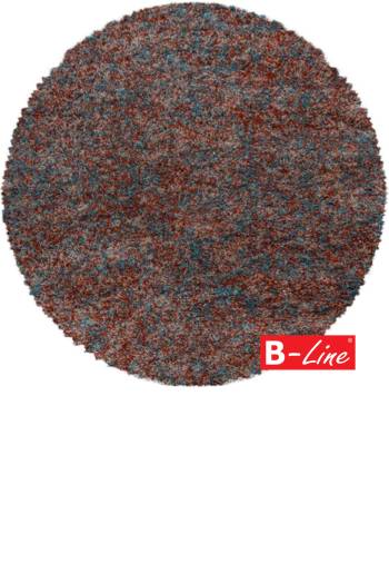 Kusový koberec Enjoy Shaggy 4500 Terra/kruh
