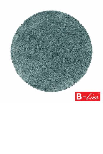 Kusový koberec Sydney Shaggy 3000 Aqua/kruh