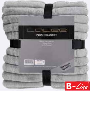 Pléd Plush 500 Silver