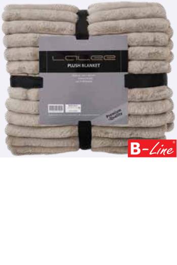 Pléd Plush 500 Taupe