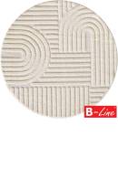 Kusový koberec Art 1121 Cream/kruh