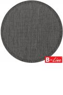 Kusový koberec Giza 1410 Black/kruh