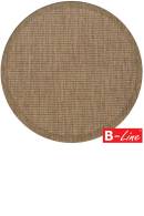 Kusový koberec Giza 1410 Brown/kruh