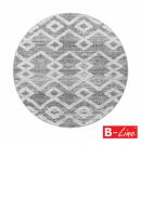 Kusový koberec Pisa 4704 Grey/kruh