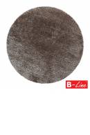 Kusový koberec Brillant Shaggy 4200 Taupe/kruh