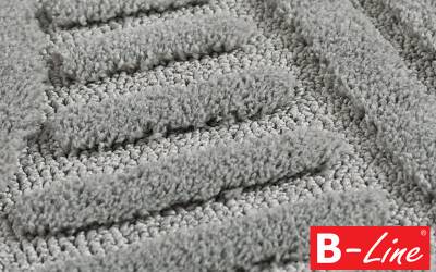 Kusový koberec Art 1121 Grey/kruh