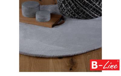 Kusový koberec Cha Cha 535 Silver/kruh