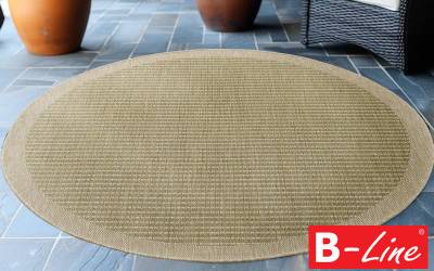 Kusový koberec Giza 1410 Green/kruh