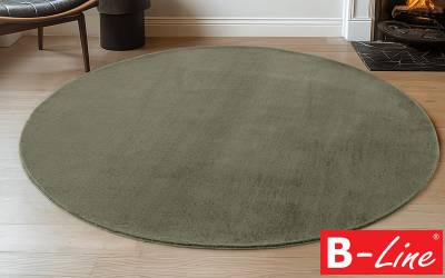 Kusový koberec Joy 1400 Green/kruh