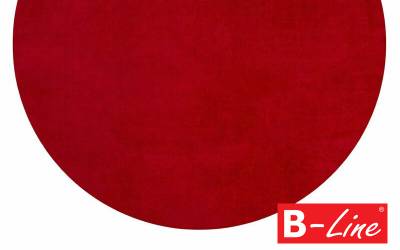 Kusový koberec Joy 1400 Red/kruh