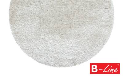 Kusový koberec Brillant Shaggy 4200 Natur/kruh