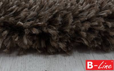 Kusový koberec Fluffy Shaggy 3500 Brown