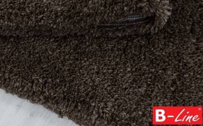 Kusový koberec Fluffy Shaggy 3500 Brown