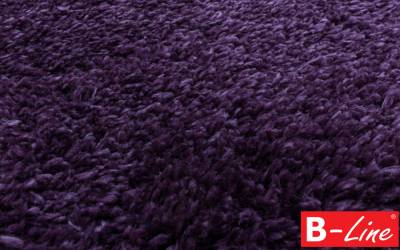 Kusový koberec Fluffy Shaggy 3500 Lila