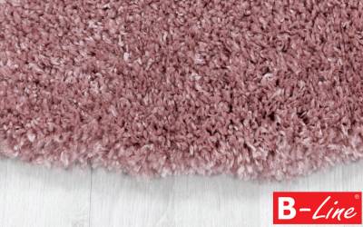 Kusový koberec Fluffy Shaggy 3500 Rose