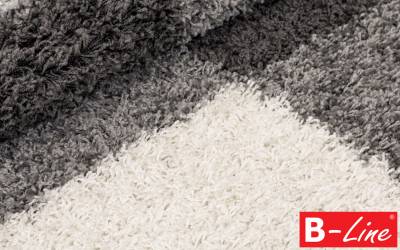 Kusový koberec Gala Shaggy 2505 Light Grey